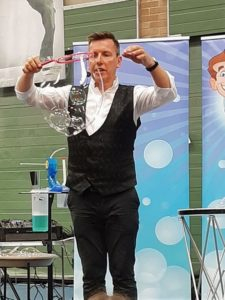 It’s Up Up and away with The Lovely Bubbly Show