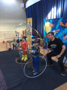 It’s Up Up and away with The Lovely Bubbly Show