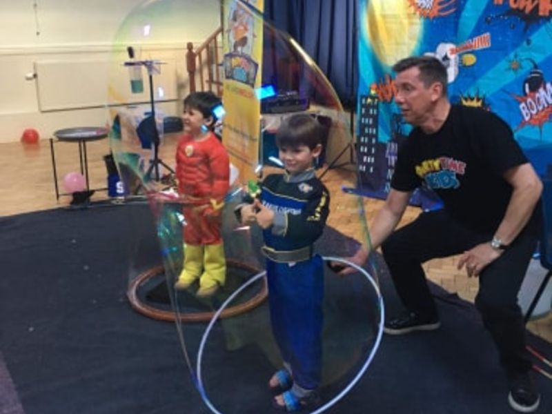 Childrens Bubble Party Bournemouth, Poole & local Dorset areas
