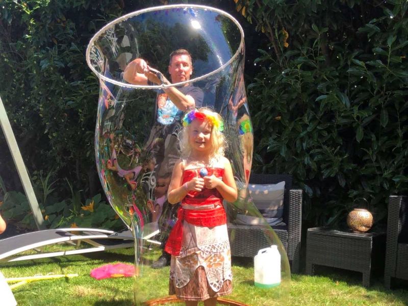 Childrens Bubble Party Bournemouth, Poole & local Dorset areas